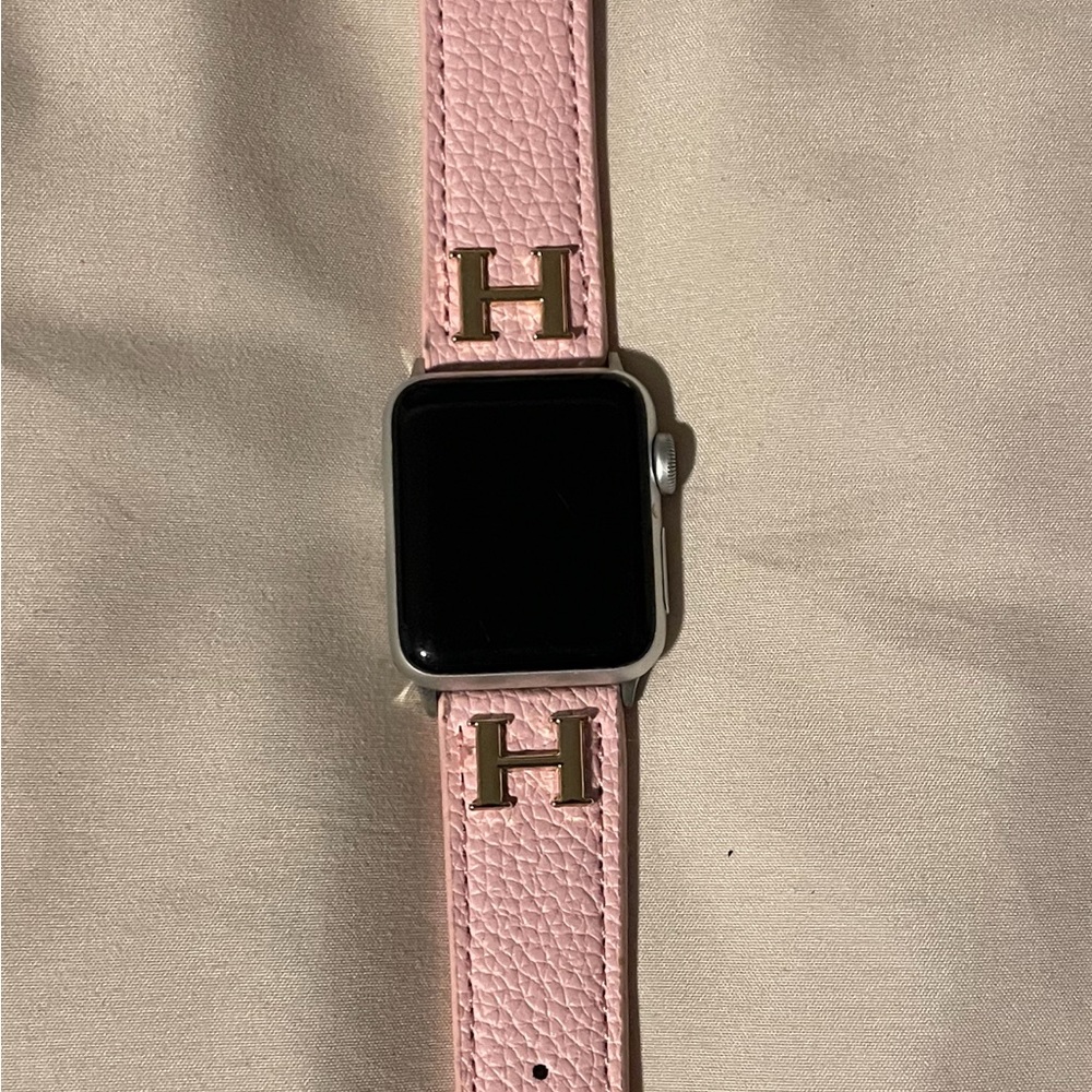 Designer APPLE watch band, “H” fits 38/41 new!